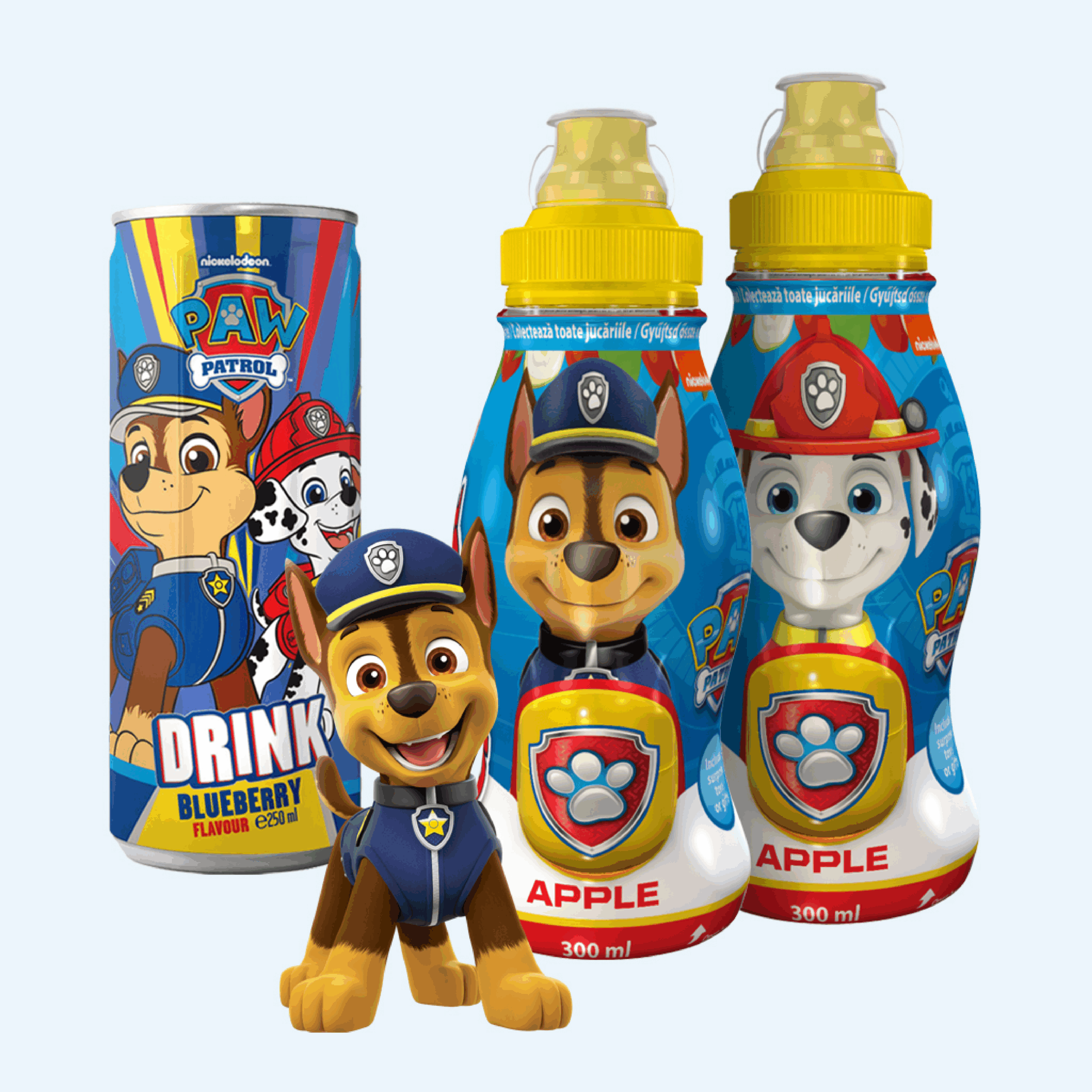 Paw Patrol drinks